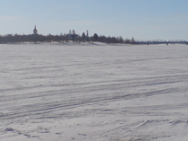 Näkymä ennen poislähtöä kisapaikalta