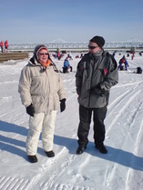 Eija kyselee Matilta Keminmaan kuulumisia